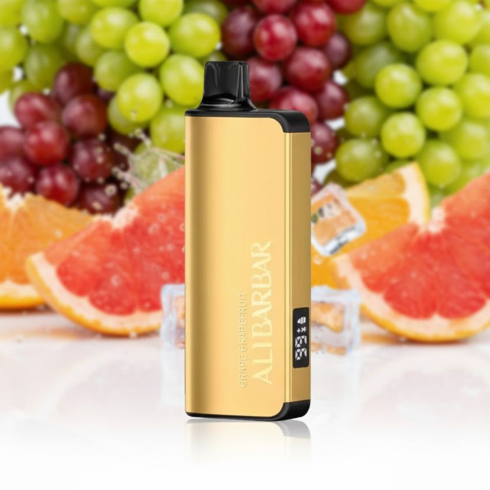 ALIBARBAR INGOT 9000 Puffs Grape Grapefruit | VAPE WAREHOUSE — image 1