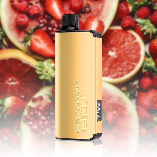 ALIBARBAR INGOT 9000 Puffs Strawberry Watermelon — image 1