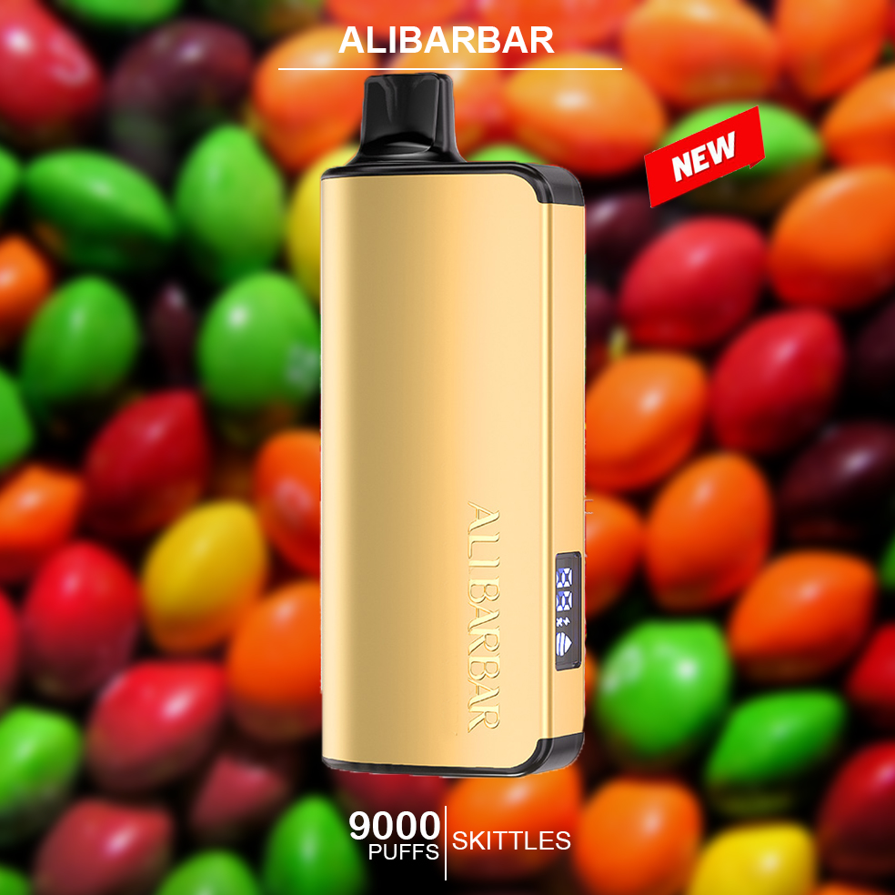 ALIBARBAR INGOT - SKITTLES - 9000 PUFFS