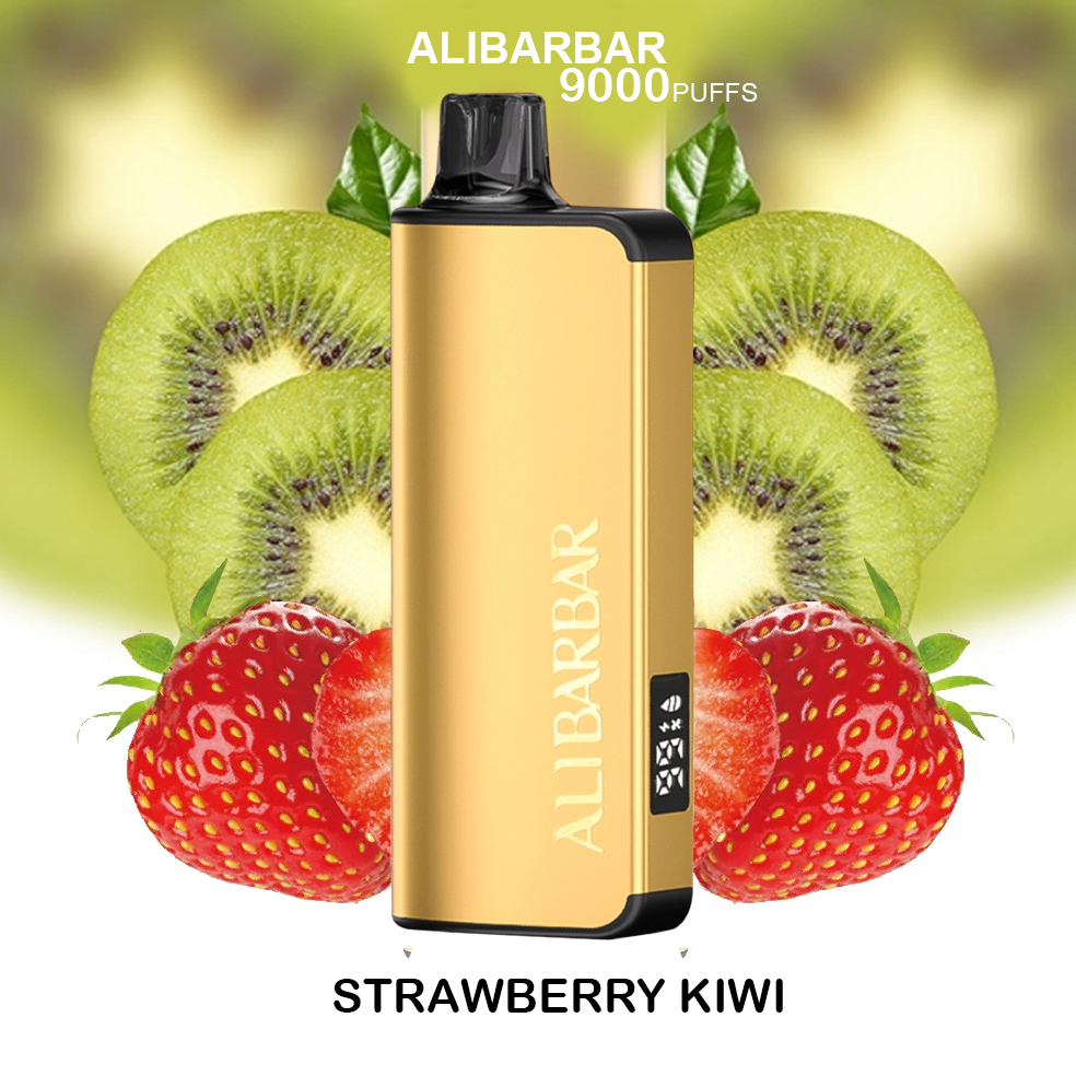 ALIBARBAR INGOT STRAWBERRY KIWI - 9000 PUFFS