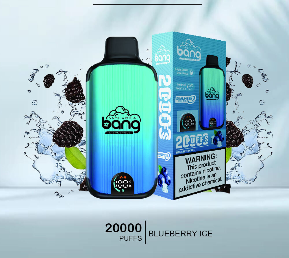 BANG - BLUEBERRY ICE - 20000 PUFFS