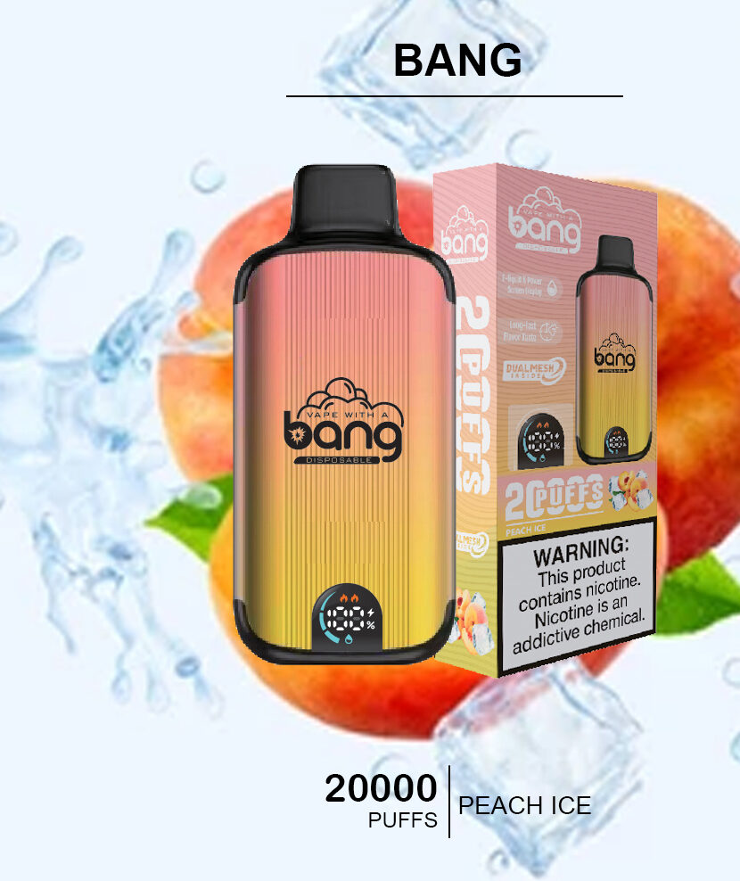 BANG - PEACH ICE - 20000 PUFFS