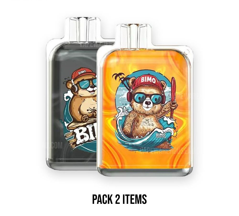 BIMO Crystal 12000 Puffs - Pack 2 items