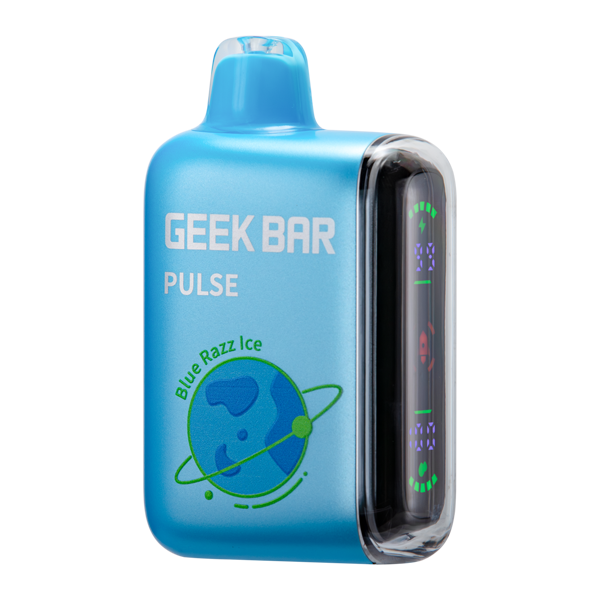 Blue Razz Ice Geek Bar Pulse (Nicotine-Free) — image 1