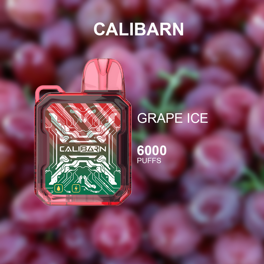 CALIBARN GRAPE ICE - 6000 PUFFS — image 1