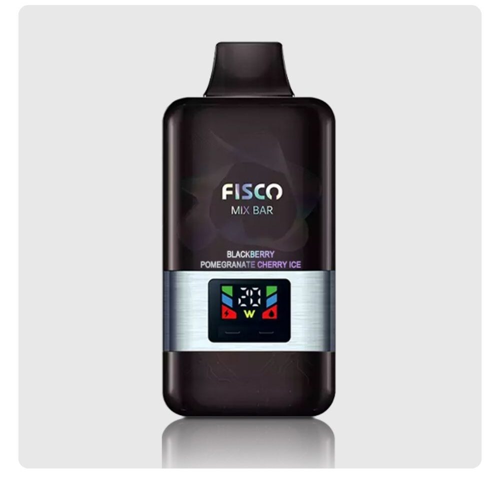 FISCO MIX BAR 12000 Puffs Blackberry Pomegranate Cherry Ice — image 1