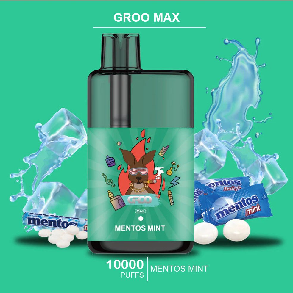 GROO MAX - MENTOS MINT - 10000 PUFFS — image 1