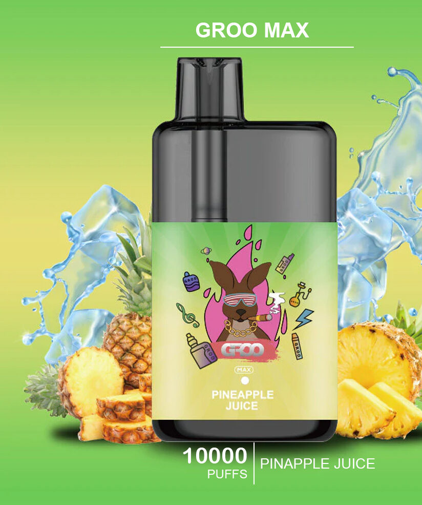 GROO MAX - PINAPPLE JUICE - 10000 PUFFS — image 1