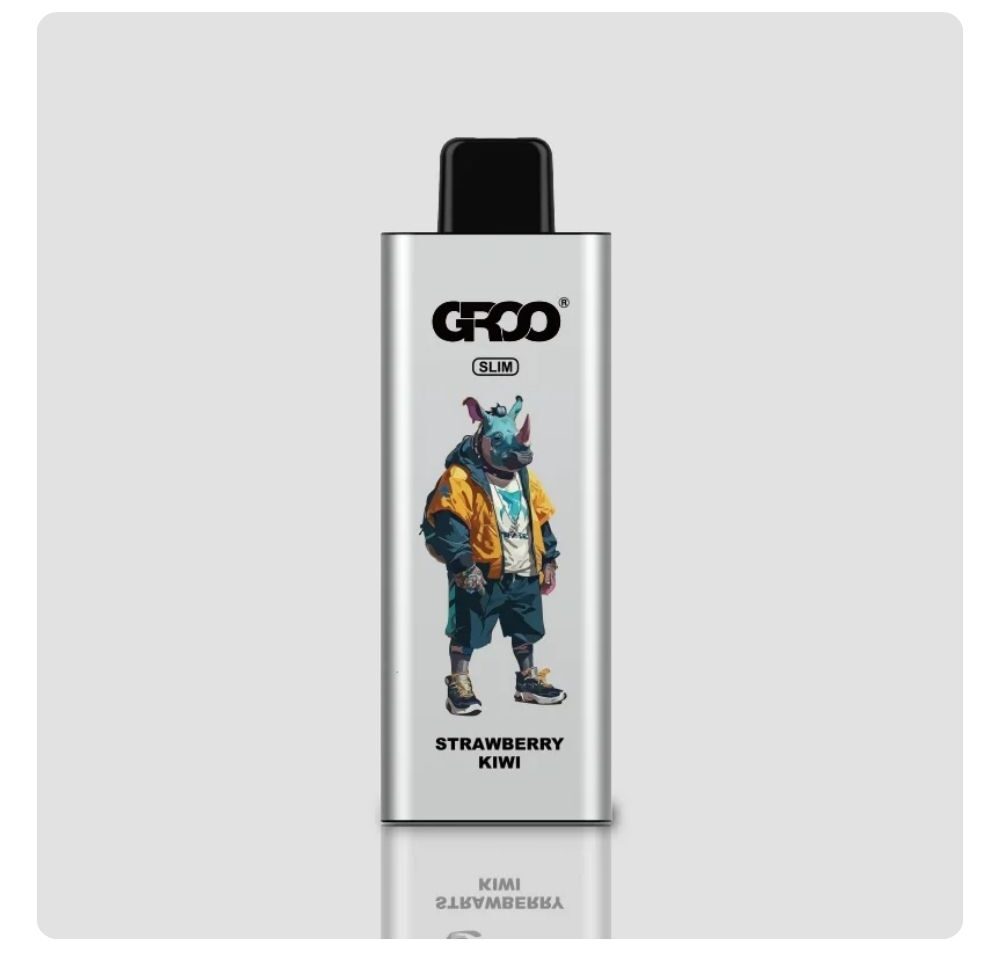 GROO Slim 9000 Puffs Strawberry Kiwi