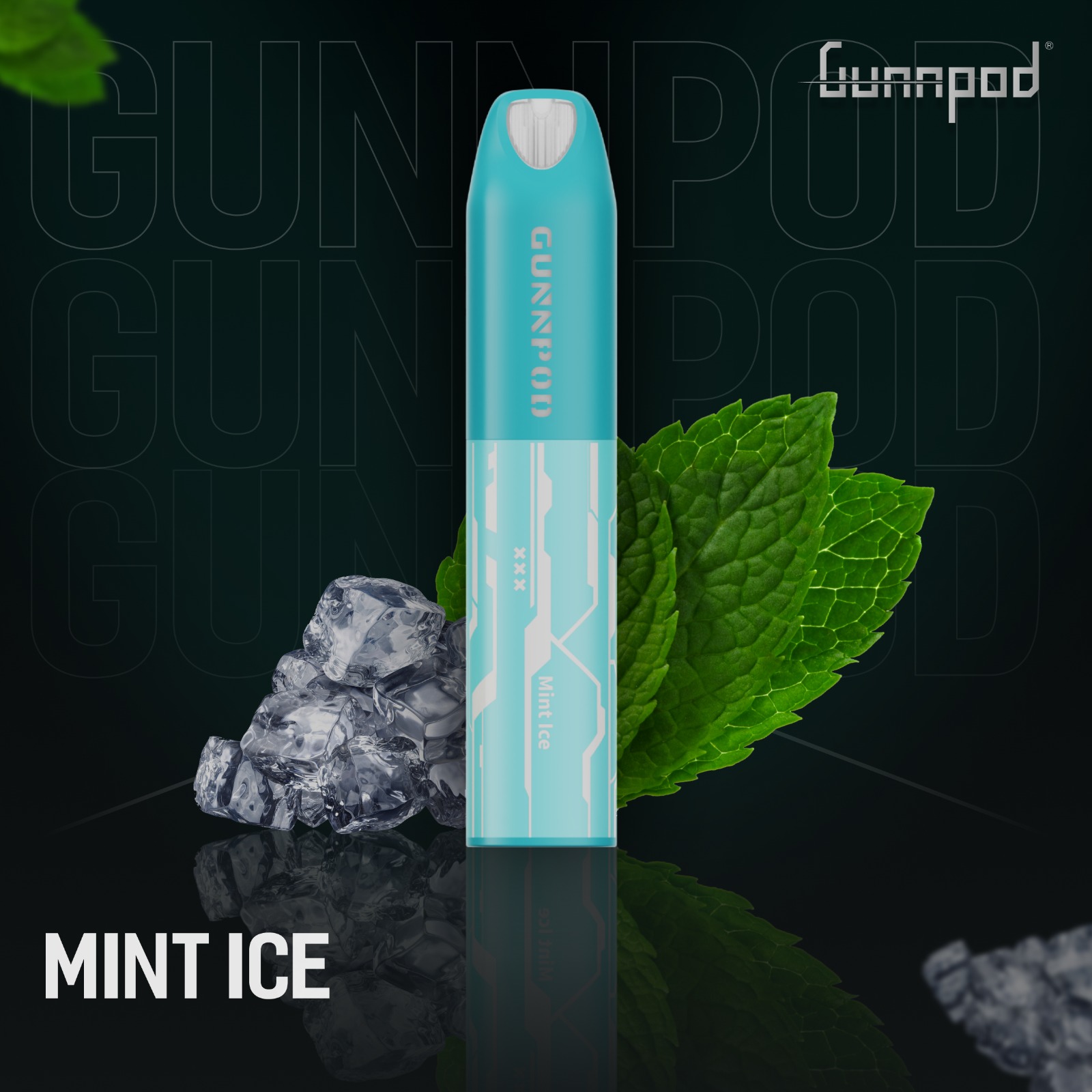 GUNNPOD LUME MINT ICE - 5000 PUFFS