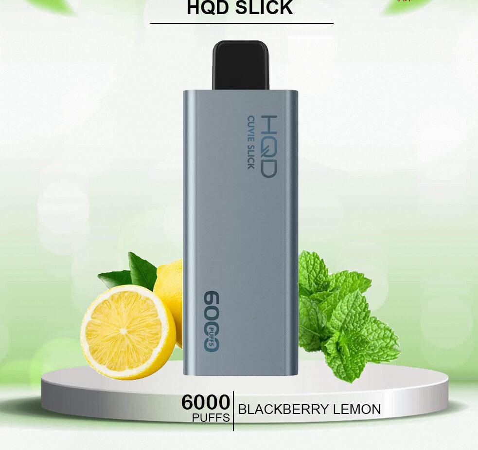 HQD SLICK BLACKBERRY LEMON- 6000 PUFFS — image 1