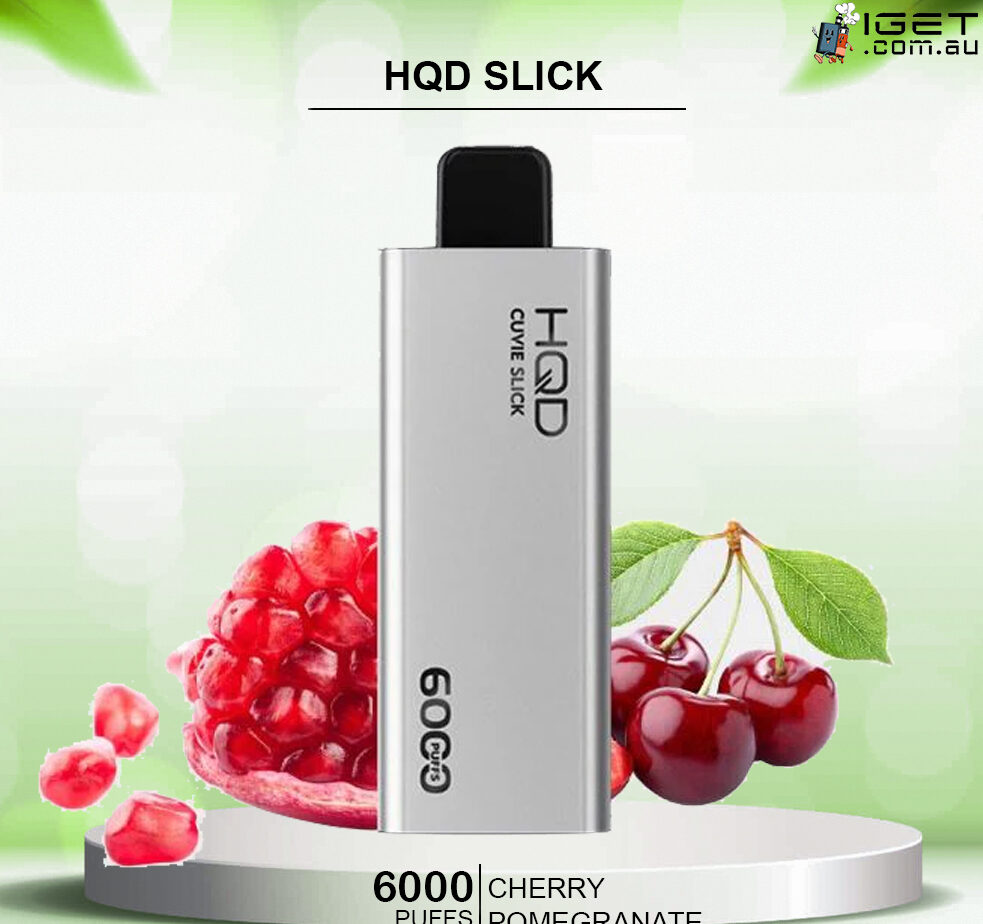 HQD SLICK CHERRY POMEGRANATE - 6000 PUFFS — image 1