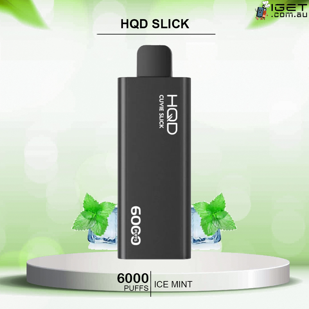 HQD SLICK ICE MINT - 6000 PUFFS | IGET Australia — image 1