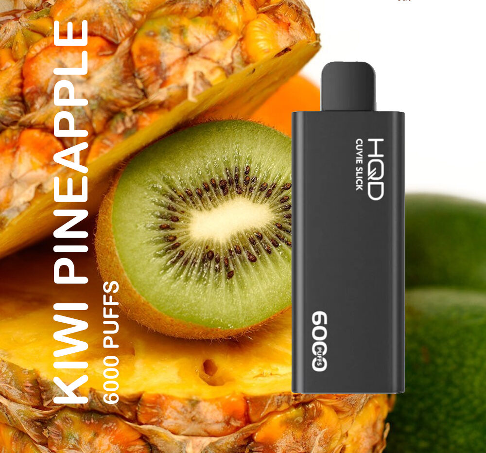 HQD SLICK KIWI PINEAPPLE - 6000 PUFFS — image 1