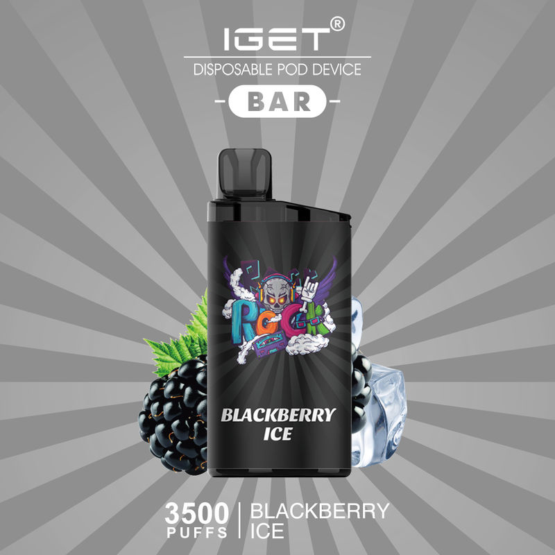 IGET BAR BLACKBERRY ICE – 3500 PUFFS — image 1