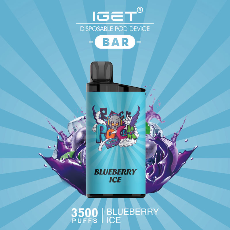 IGET BAR BLUEBERRY ICE – 3500 PUFFS — image 1