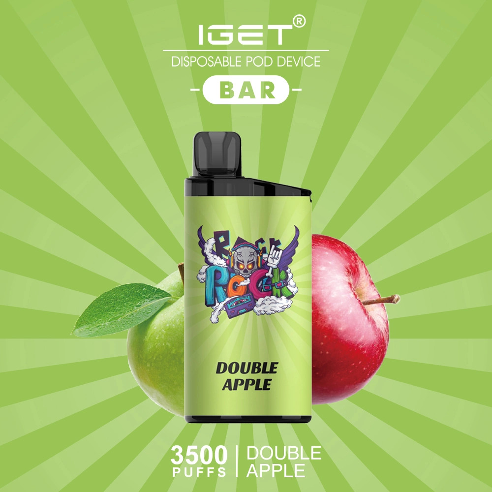 IGET BAR DOUBLE APPLE – 3500 PUFFS — image 1