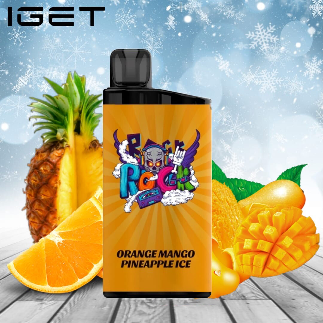 IGET BAR ORANGE MANGO PINEAPPLE – 3500 PUFFS — image 1