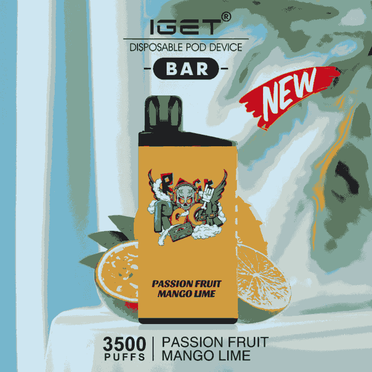 IGET BAR PASSIONFRUIT MANGO LIME – 3500 PUFFS — image 1