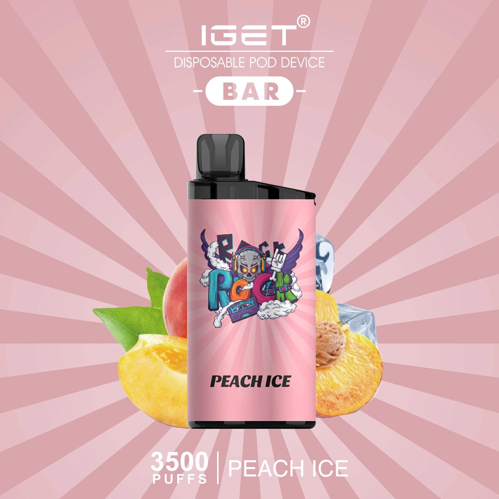 IGET BAR PEACH ICE – 3500 PUFFS — image 1