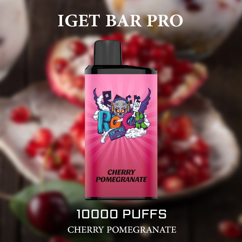 IGET BAR PRO CHERRY POMEGRANATE - 10000 PUFFS — image 1