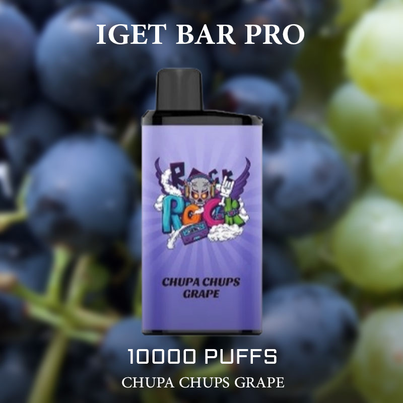 IGET BAR PRO CHUPA CHUPS GRAPE - 10000 PUFFS — image 1