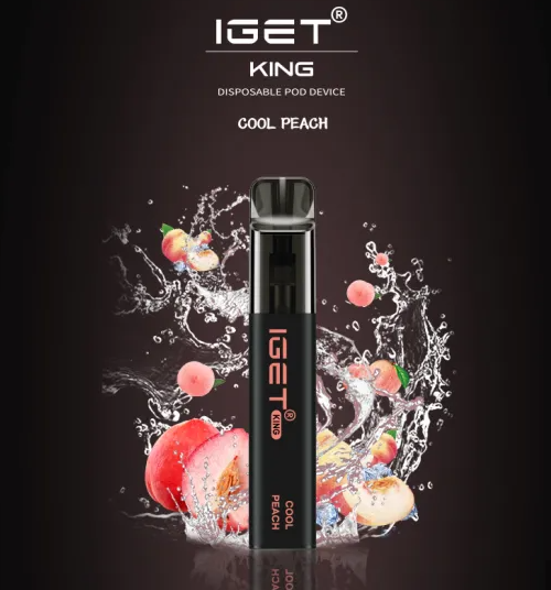 IGET KING COOL PEACH – 2600 PUFFS — image 1