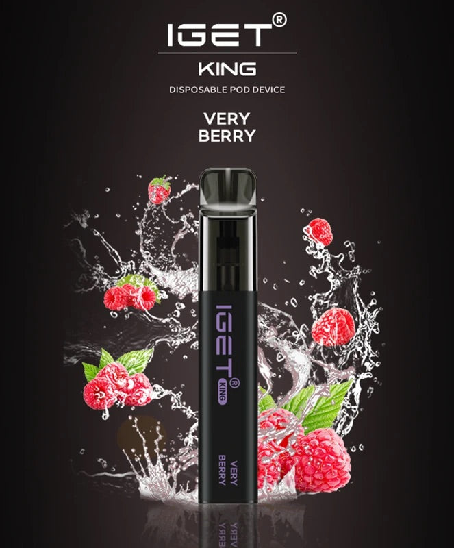 IGET KING VERY BERRY – 2600 PUFFS — image 1