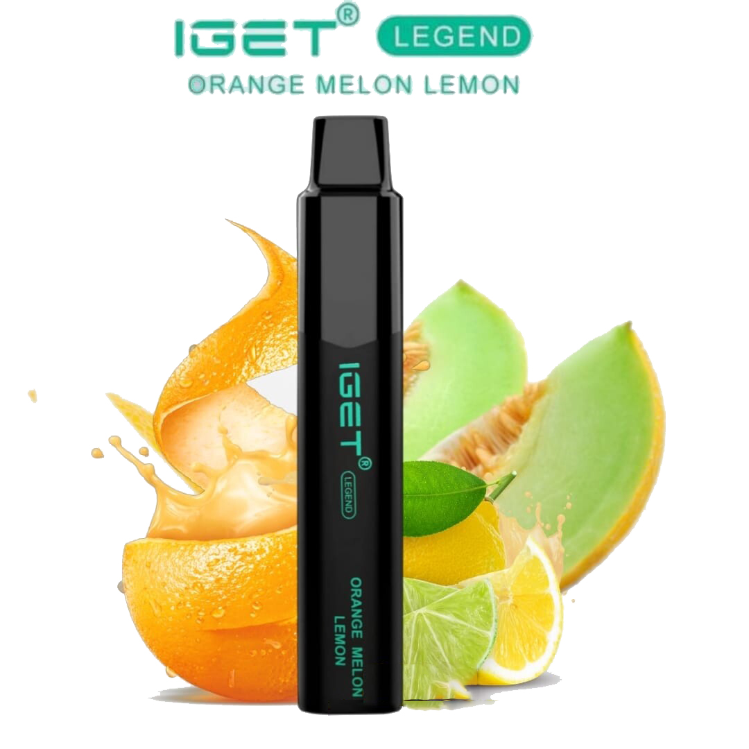 IGET LEGEND ORANGE MELON LEMON – 4000 PUFFS | IGET Australia — image 1