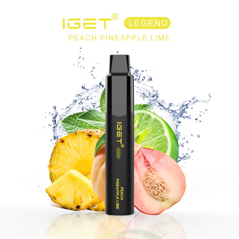 IGET LEGEND PEACH PINEAPPLE LIME – 4000 PUFFS | IGET Australia — image 1