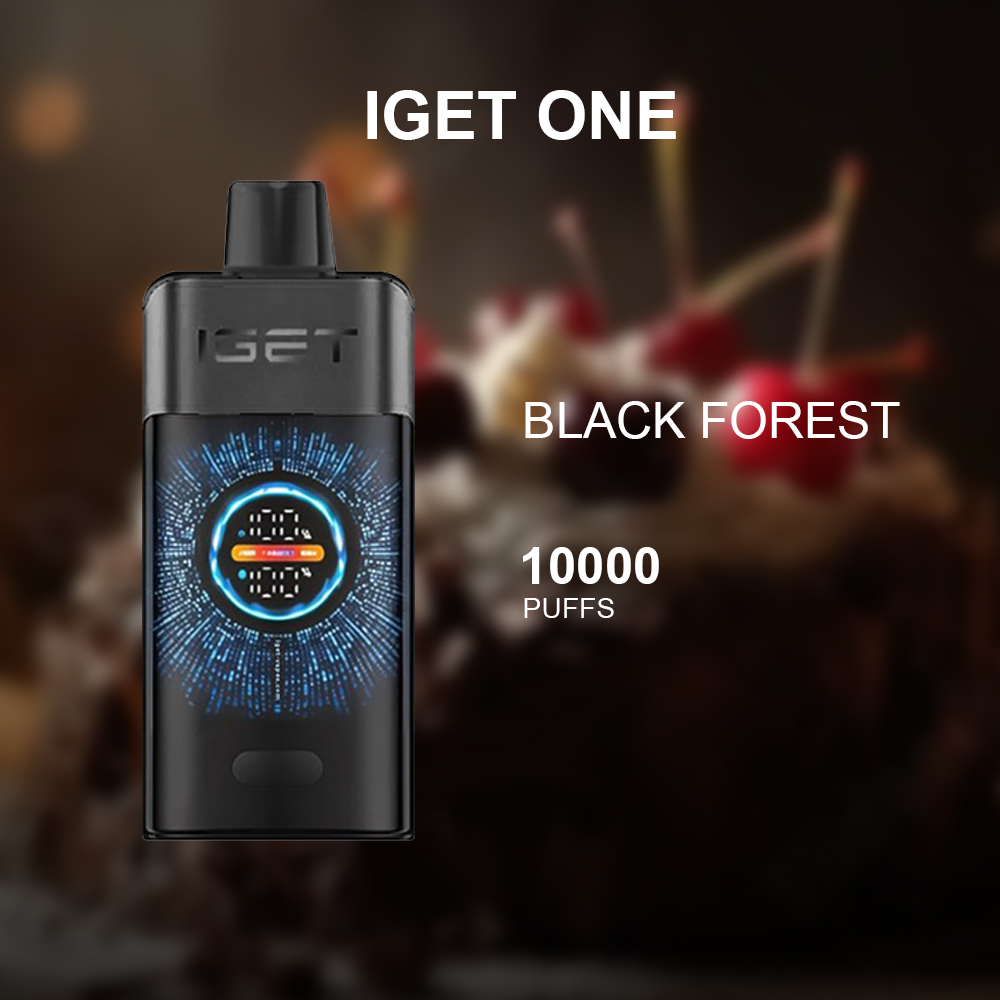 IGET ONE BLACK FOREST - 12000 PUFFS — image 1