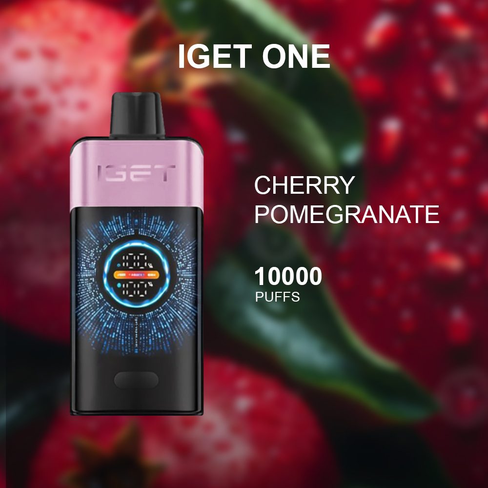 IGET ONE CHERRY POMEGRANATE - 12000 PUFFS — image 1