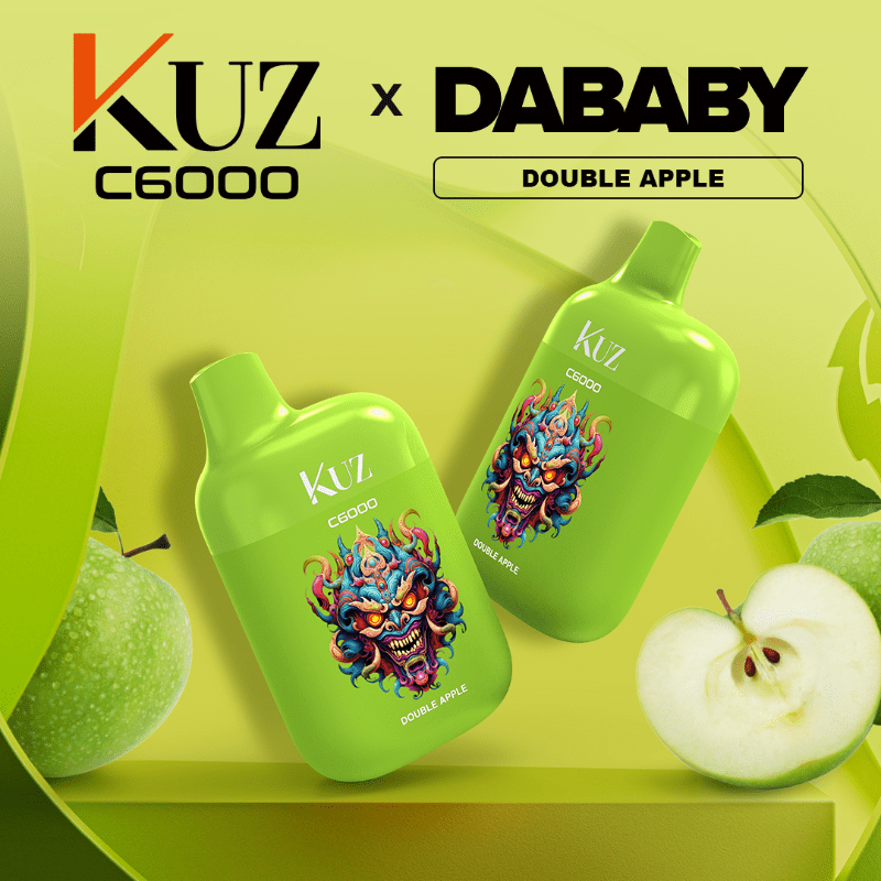 KUZ DOUBLE APPLE - 6000 PUFFS — image 1