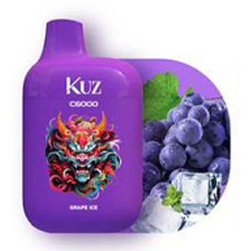 KUZ GRAPE ICE - 6000 PUFFS — image 1