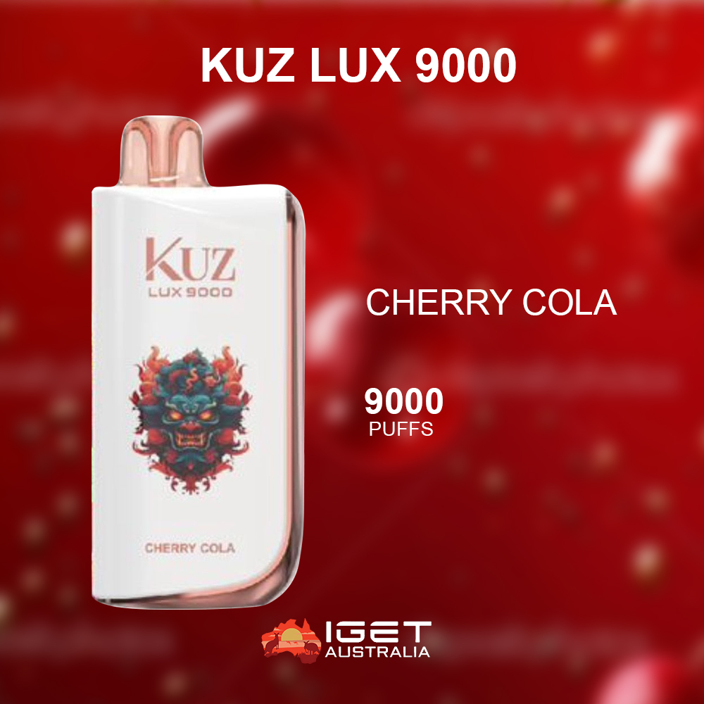 KUZ LUX CHERRY COLA - 9000 PUFFS — image 1