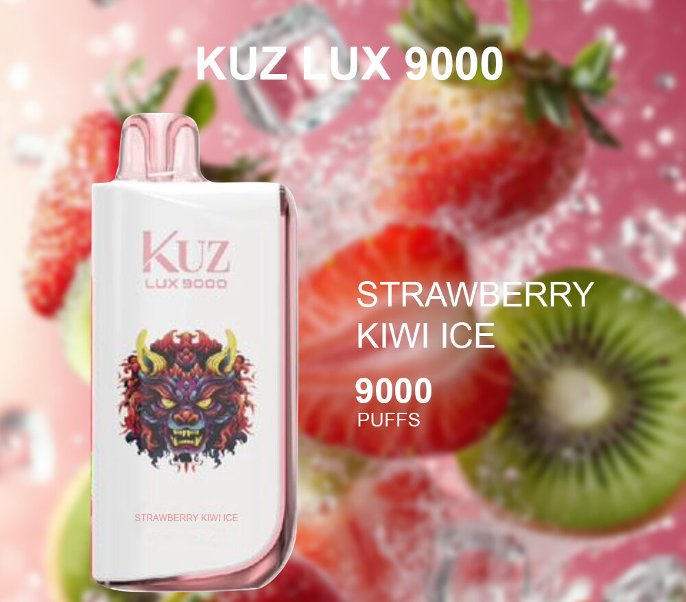 KUZ LUX STRAWBERRY KIWI ICE - 9000 PUFFS — image 1
