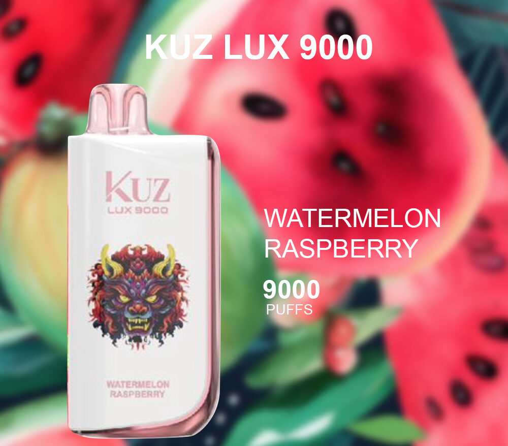 KUZ LUX WATERMELON RASPBERRY - 9000 PUFFS — image 1