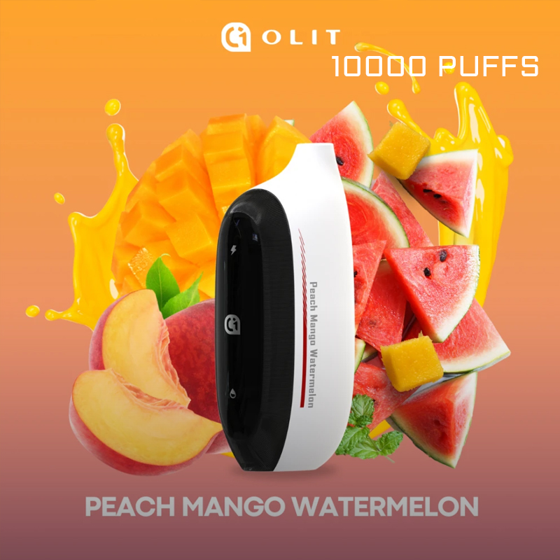OLIT PEACH MANGO WATERMELON - 10000 PUFFS — image 1