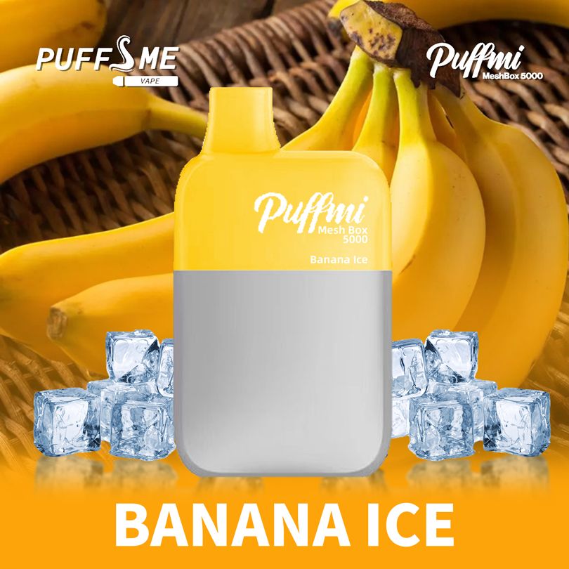 PUFFMI BANANA ICE - 5000 PUFFS — image 1