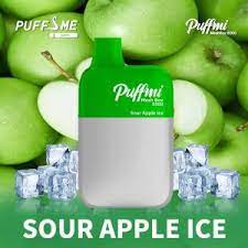 PUFFMI SOUR APPLE ICE - 5000 PUFFS — image 1