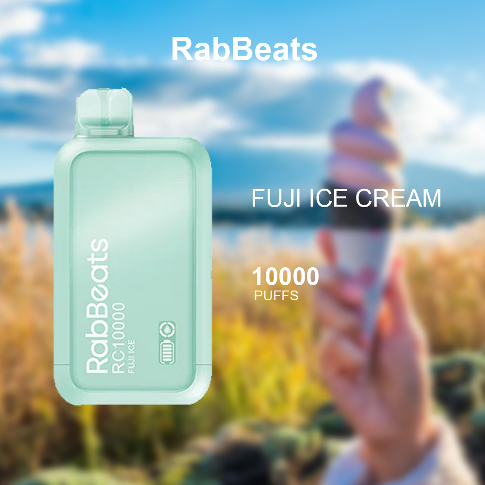 RABBEATS BAR FUJI ICE CREAM - 10000 PUFFS — image 1