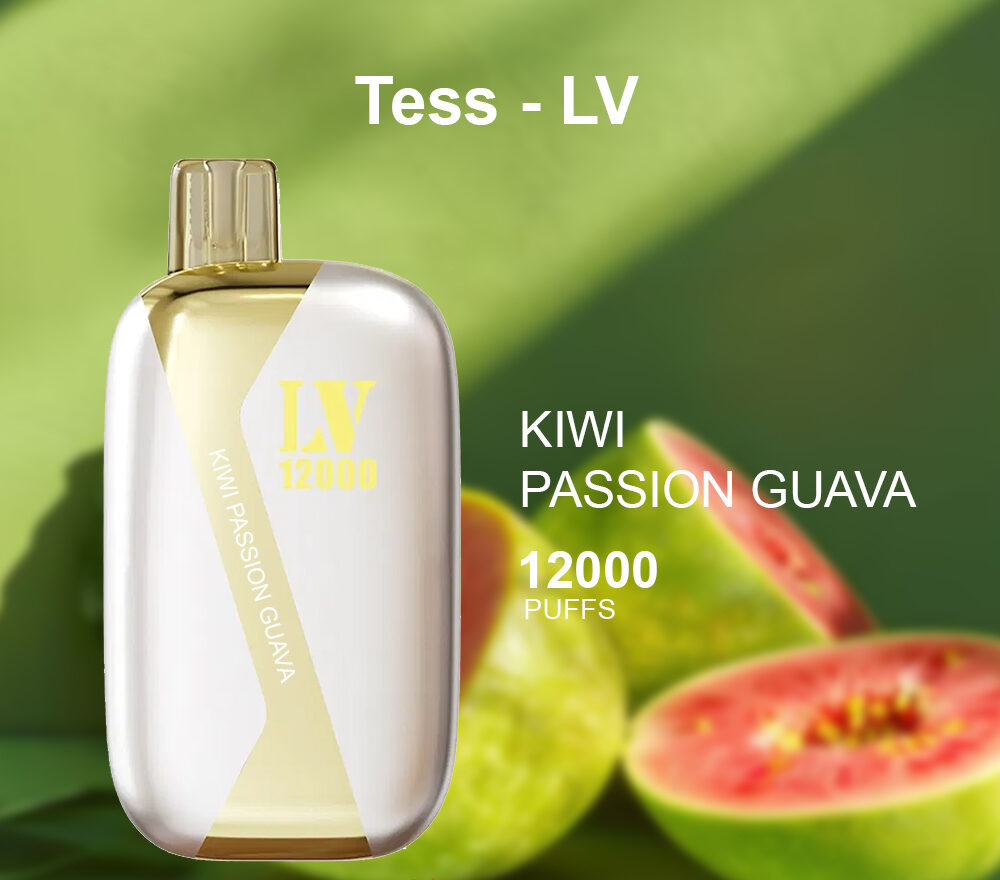 TESS-LV KIWI PASSION GUAVA - 12000 PUFFS — image 1