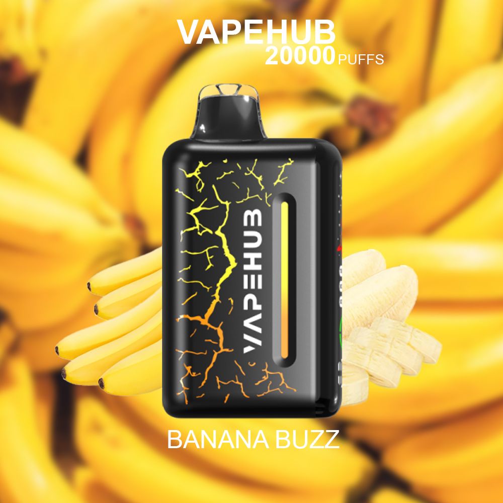 VAPEHUB BANANA BUZZ – 20000 PUFFS — image 1