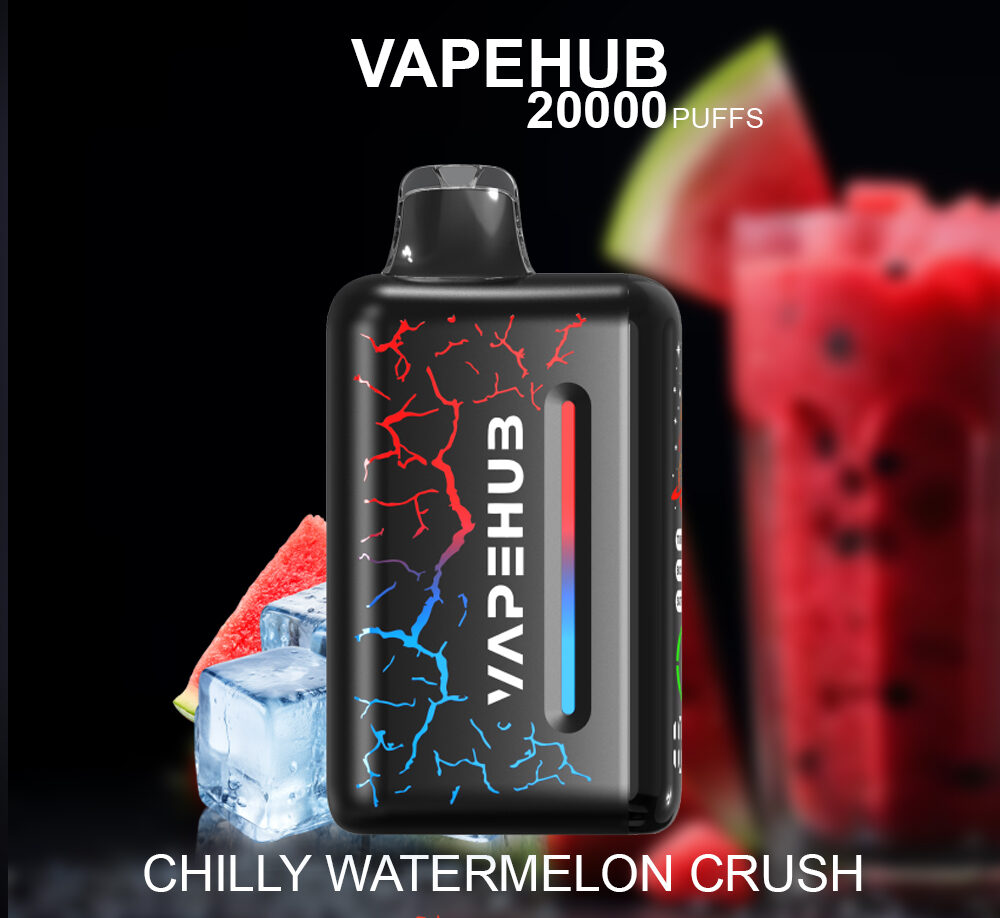 VAPEHUB CHILLY WATERMELON CRUSH - 20000 PUFFS — image 1