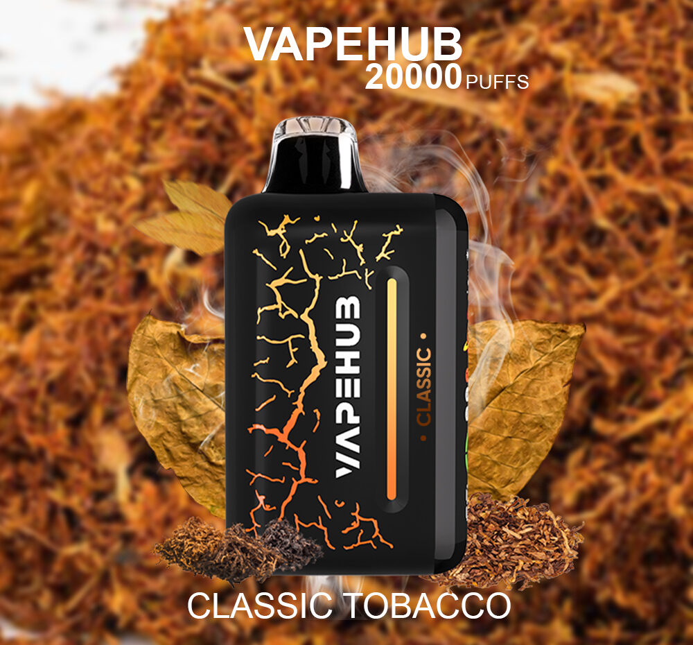VAPEHUB CLASSIC TOBACCO - 20000 PUFFS — image 1