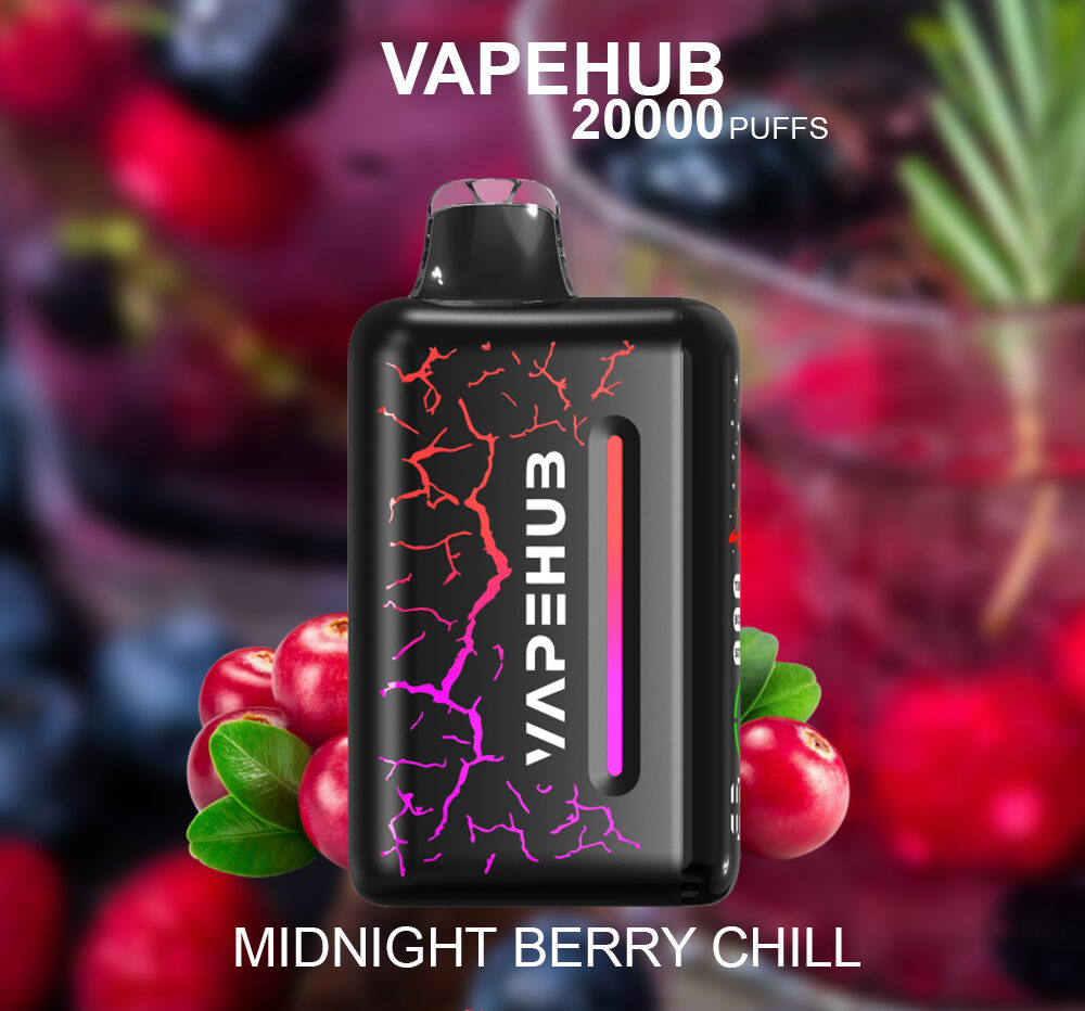VAPEHUB MIDNIGHT BERRY CHILL - 20000 PUFFS — image 1