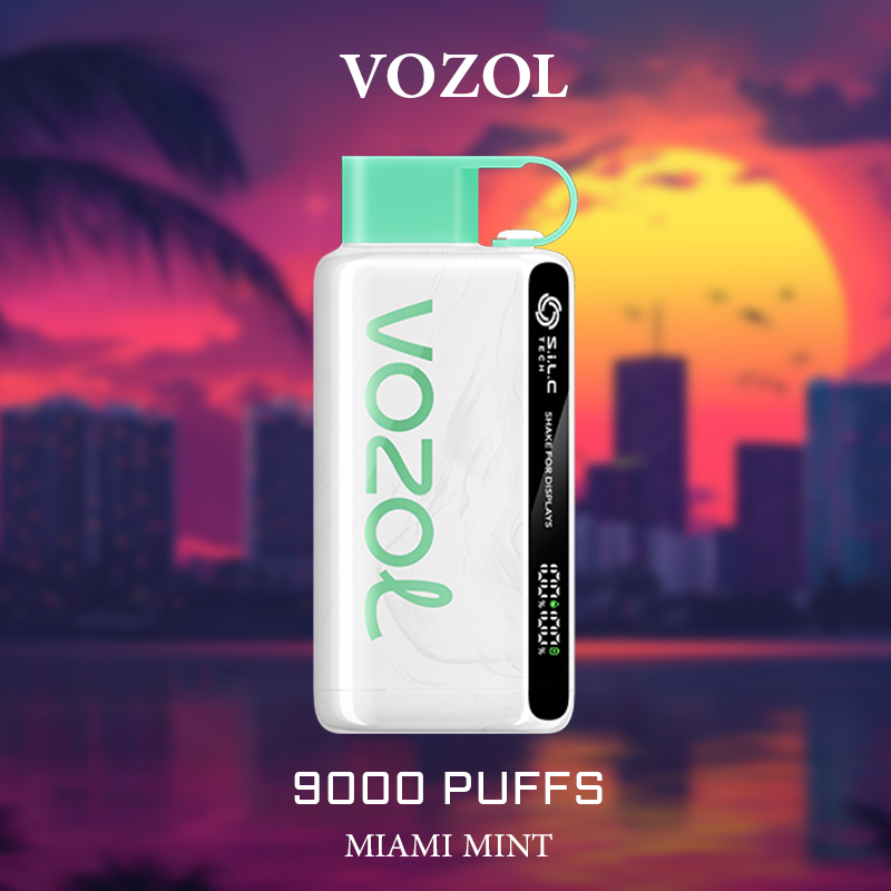 VOZOL MIAMI MINT - 9000 PUFFS | IGET Australia — image 1