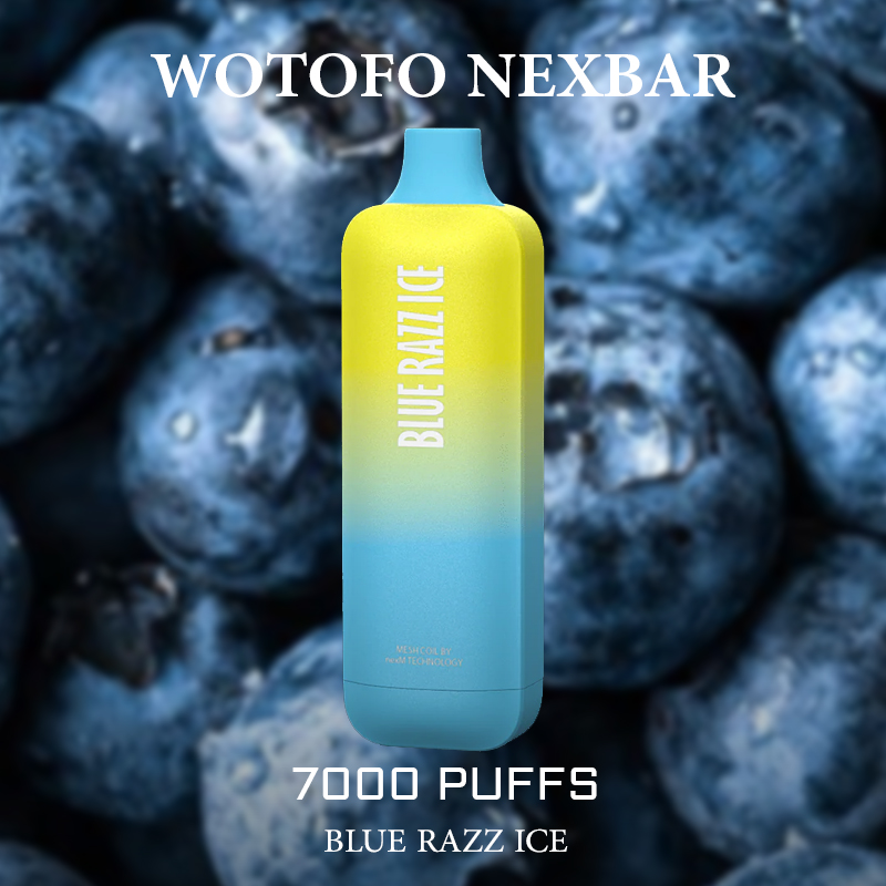 WOTOFO NEXBAR BLUE RAZZ ICE - 7000 PUFFS — image 1