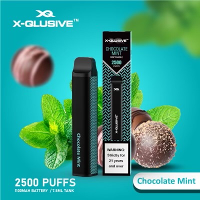 X-QLUSIVE CHOCOLATE MINT – 2500 PUFFS — image 1